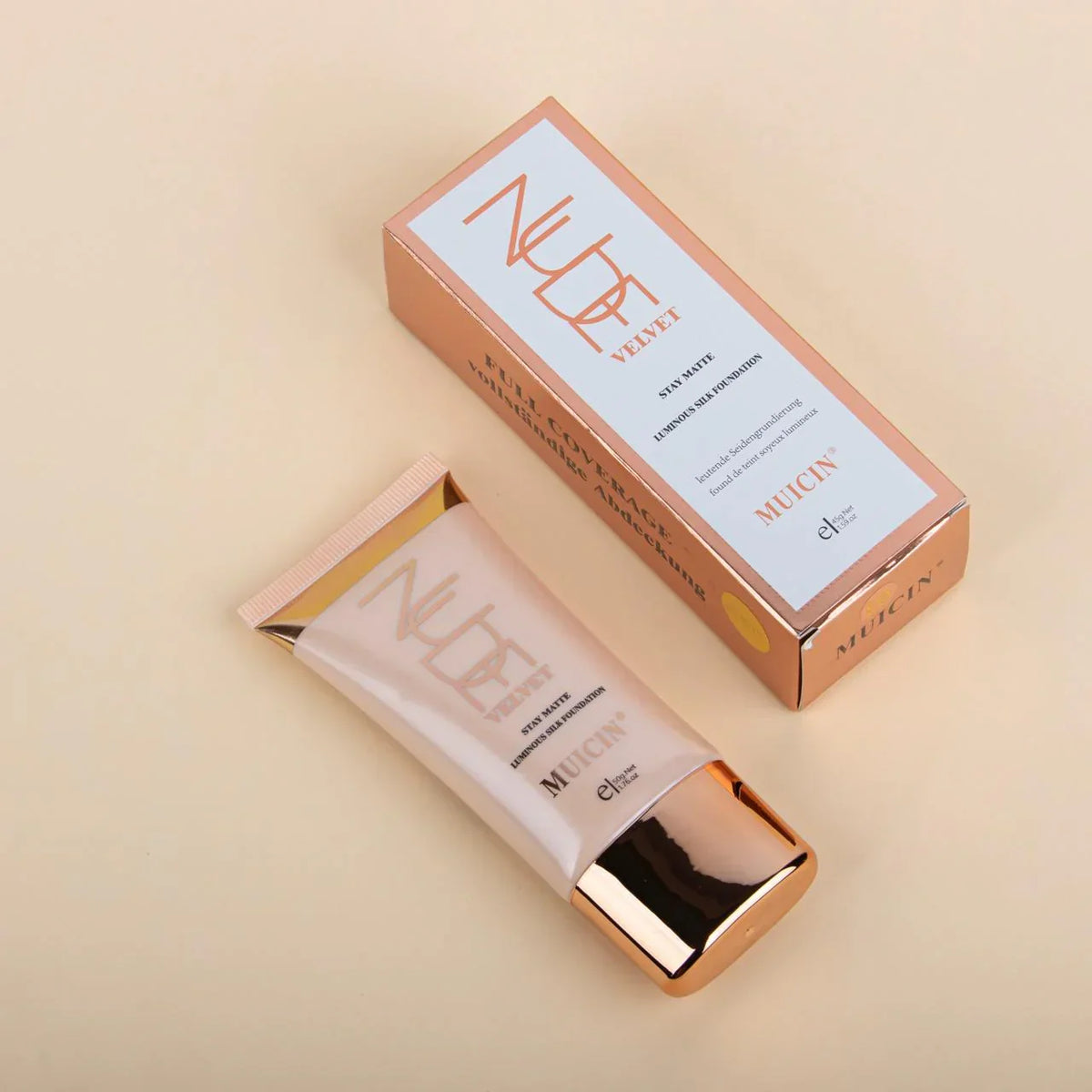 MUICIN Luminous Nude Velvet Full Coverage Foundation – 50g - Buy Online in Pakistan at Cosmia.pk