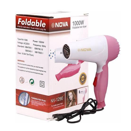 Electric Foldable Nova Hair Dryer - Buy Online in Pakistan at Cosmia.pk