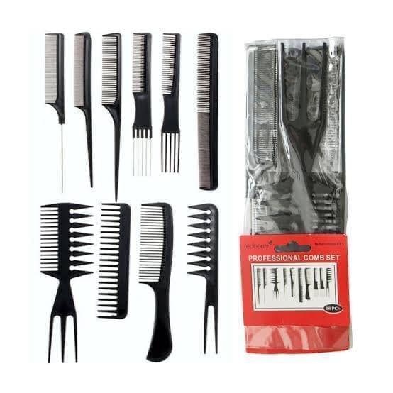 Comb set - 10 Pcs - Buy Online in Pakistan at Cosmia.pk