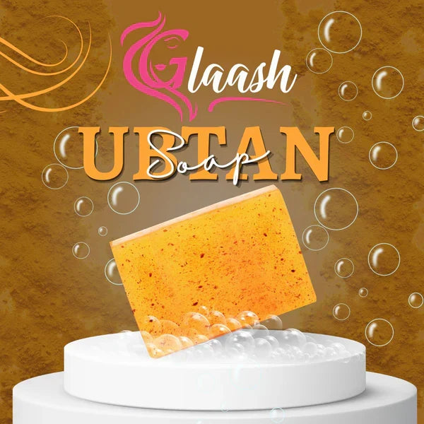 Glaash Ubtan Organic Soap Bar - 100gm - Buy Online in Pakistan at Cosmia.pk