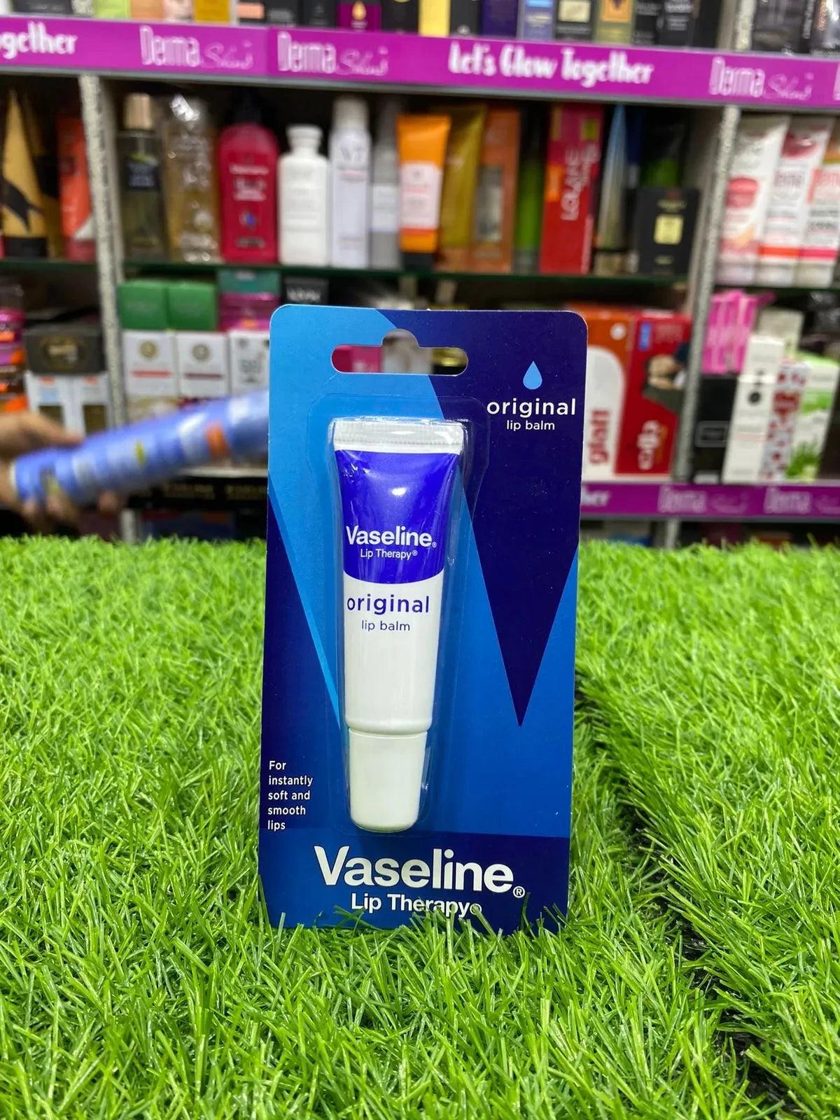 Vaseline Lip Therapy Original Lip Balm 10g - Buy Online in Pakistan at Cosmia.pk