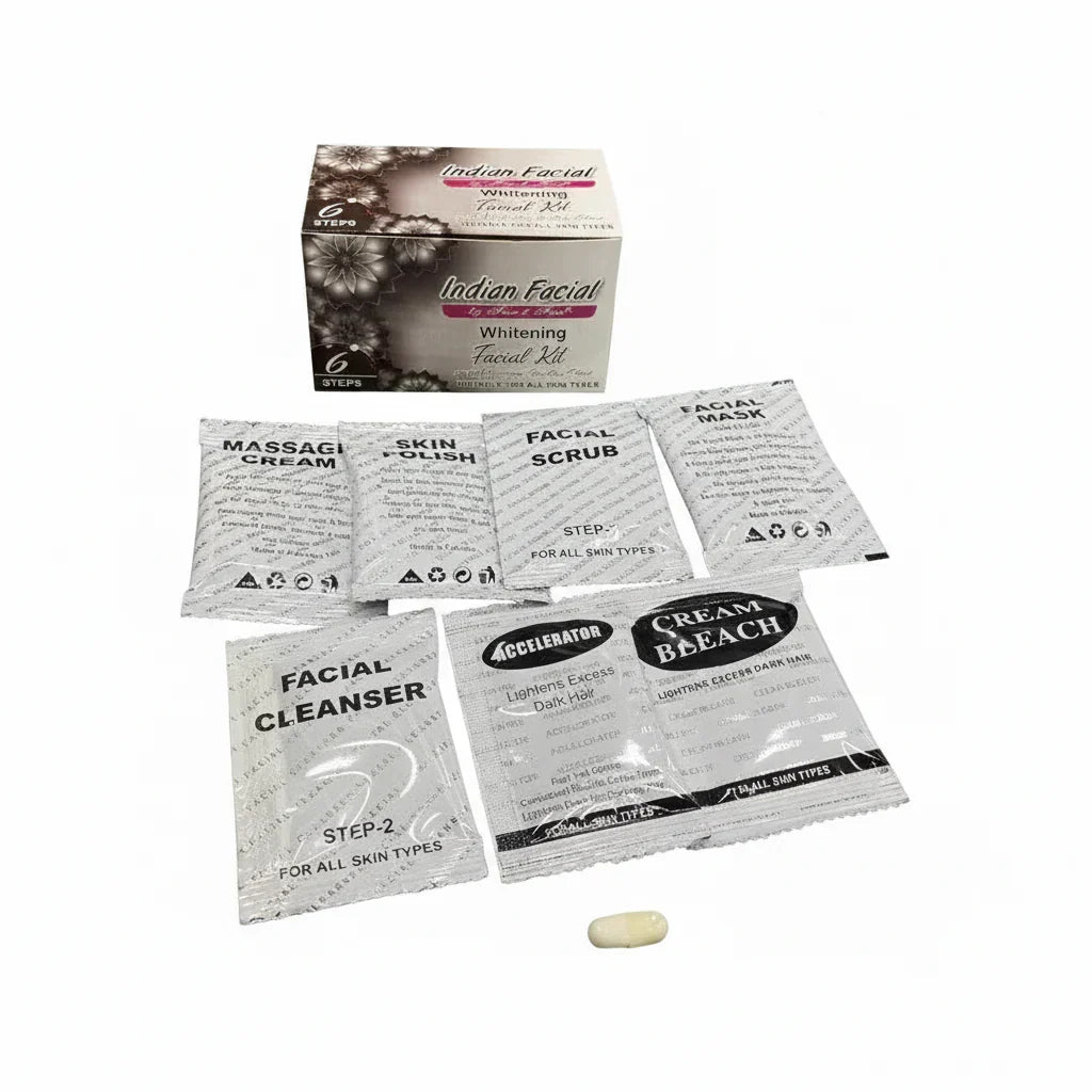 Indian Facial Whitening Trial Kit - Buy Online in Pakistan at Cosmia.pk