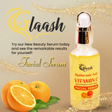 Glaash Hyaluronic Acid Vitamin C Brightening & Anti-Aging Facial Serum - 50ml - Buy Online in Pakistan at Cosmia.pk