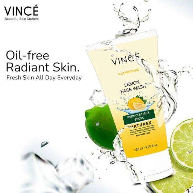 Vince Lemon Face Wash - 120ml - Buy Online in Pakistan at Cosmia.pk