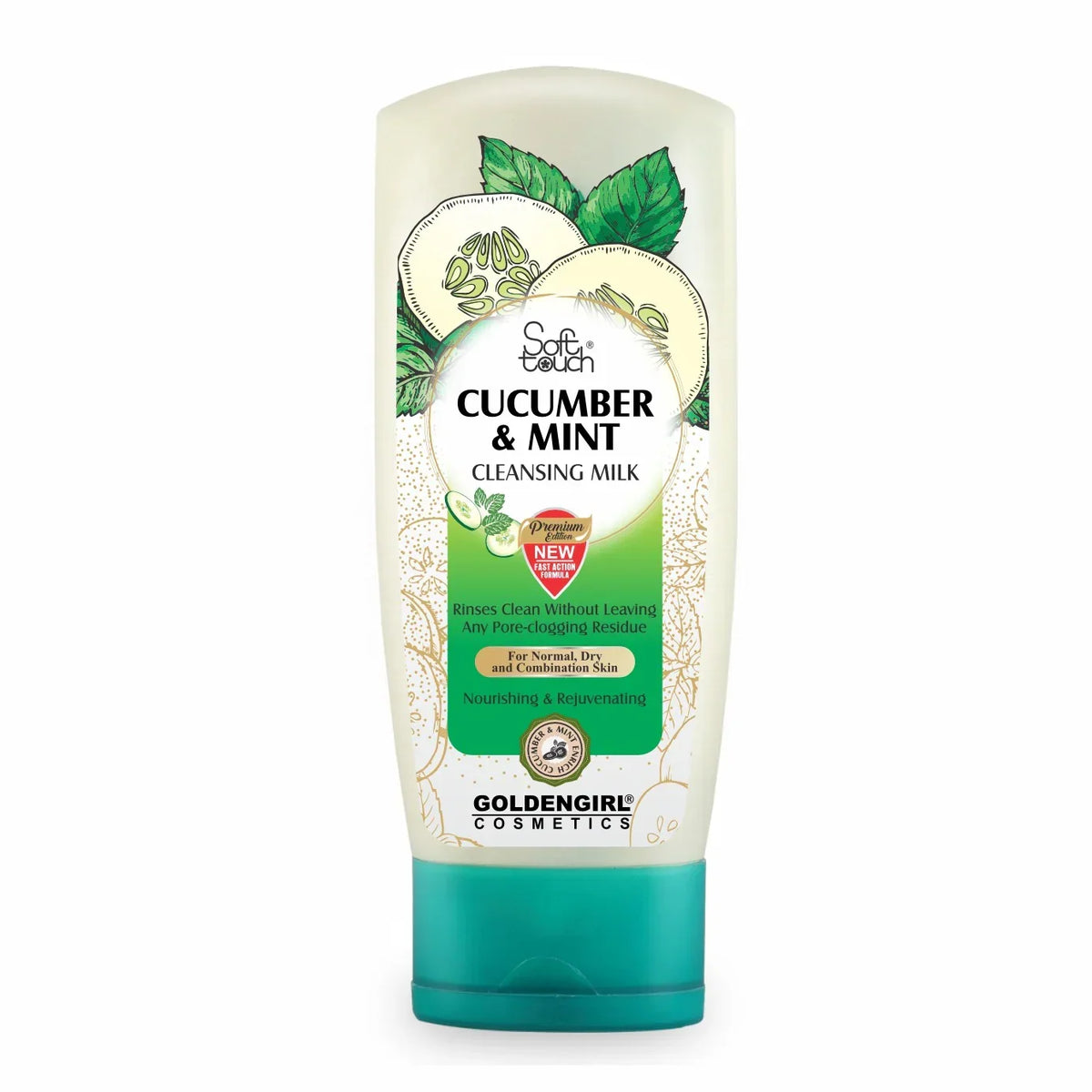 Soft Touch Cucumber & Mint Cleansing Milk - Buy Online in Pakistan at Cosmia.pk
