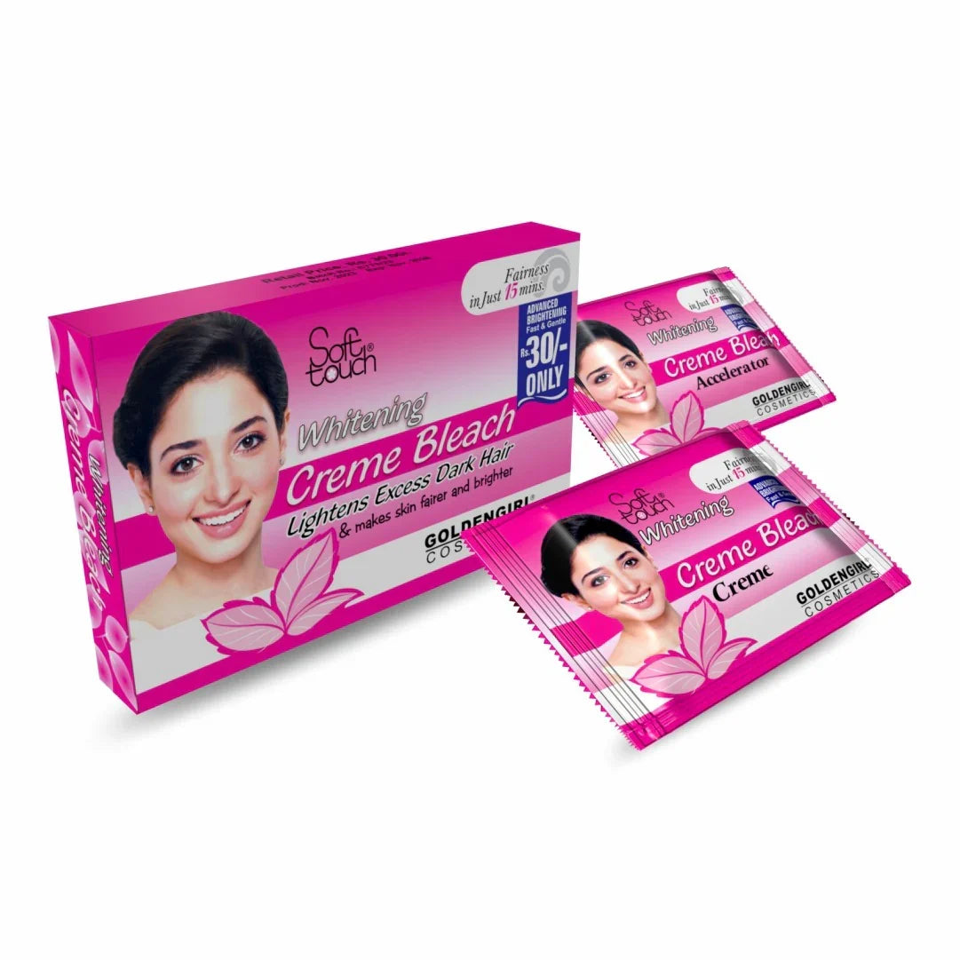 Soft Touch Whitening Bleach Creme - Buy Online in Pakistan at Cosmia.pk