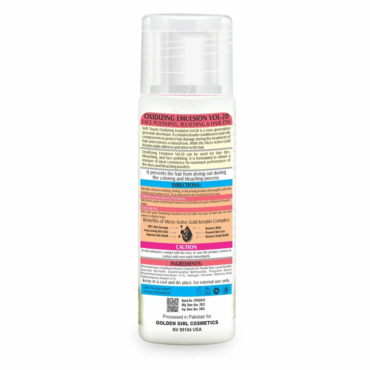 Soft Touch Oxidizing Emulsion Vol.20 - Buy Online in Pakistan at Cosmia.pk