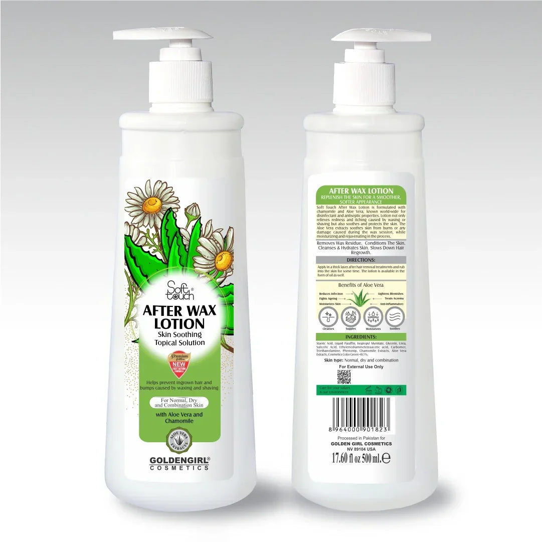 Soft Touch After Wax Lotion - 500ml - Buy Online in Pakistan at Cosmia.pk