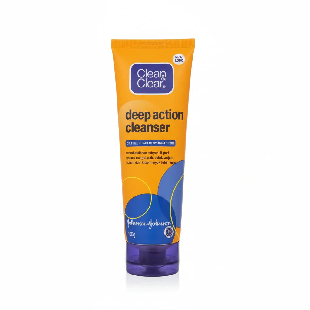 Clean & Clear Deep Action Cleanser - 100g - Buy Online in Pakistan at Cosmia.pk