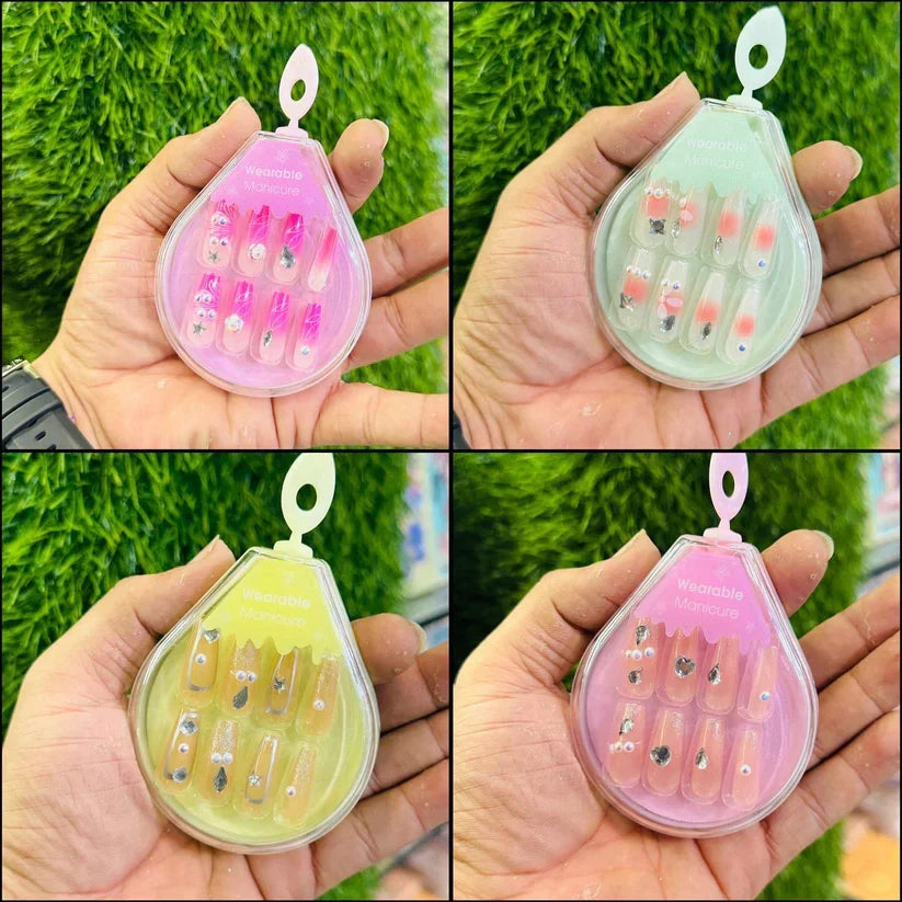 Kawaii Cute False Nails (PACK OF 10) - Buy Online in Pakistan at Cosmia.pk
