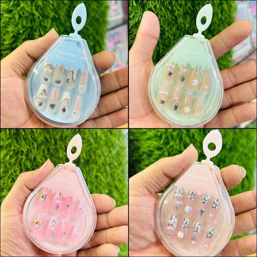 Kawaii Cute False Nails (PACK OF 10) - Buy Online in Pakistan at Cosmia.pk