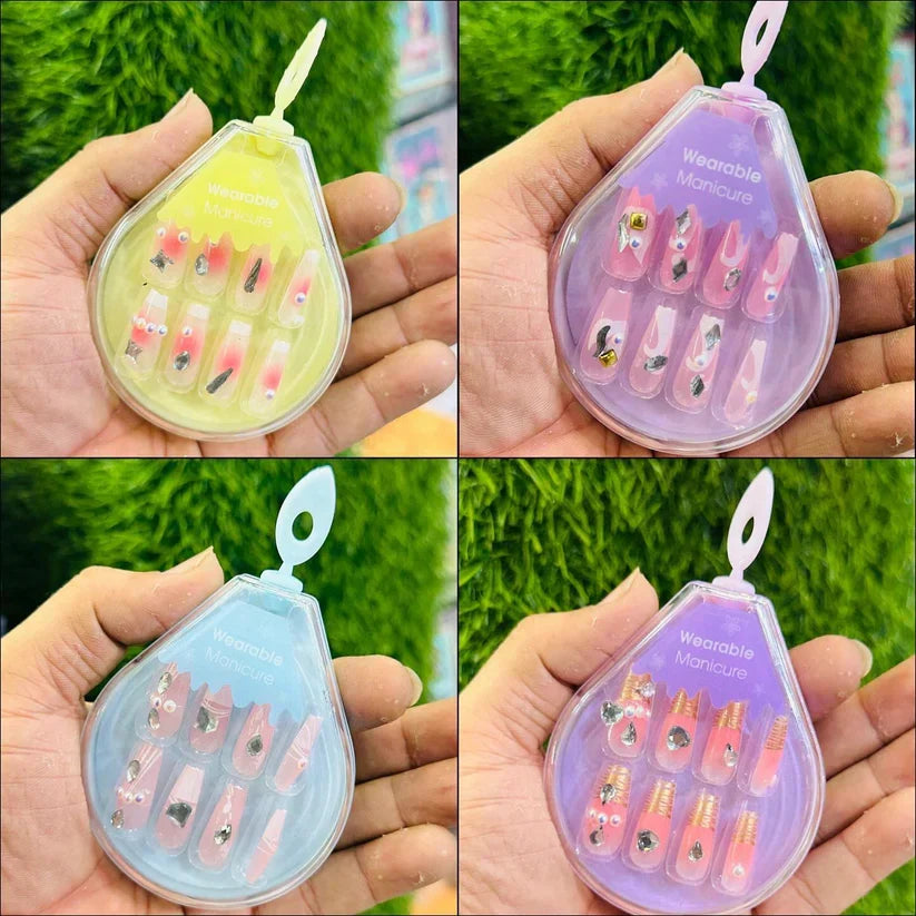 Kawaii Cute False Nails (PACK OF 10) - Buy Online in Pakistan at Cosmia.pk