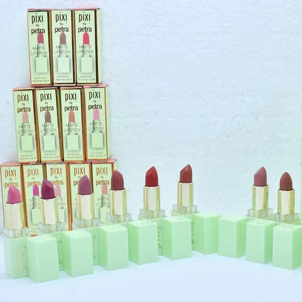 Pixi Matte Lipstick 12 Pcs Pack - Buy Online in Pakistan at Cosmia.pk