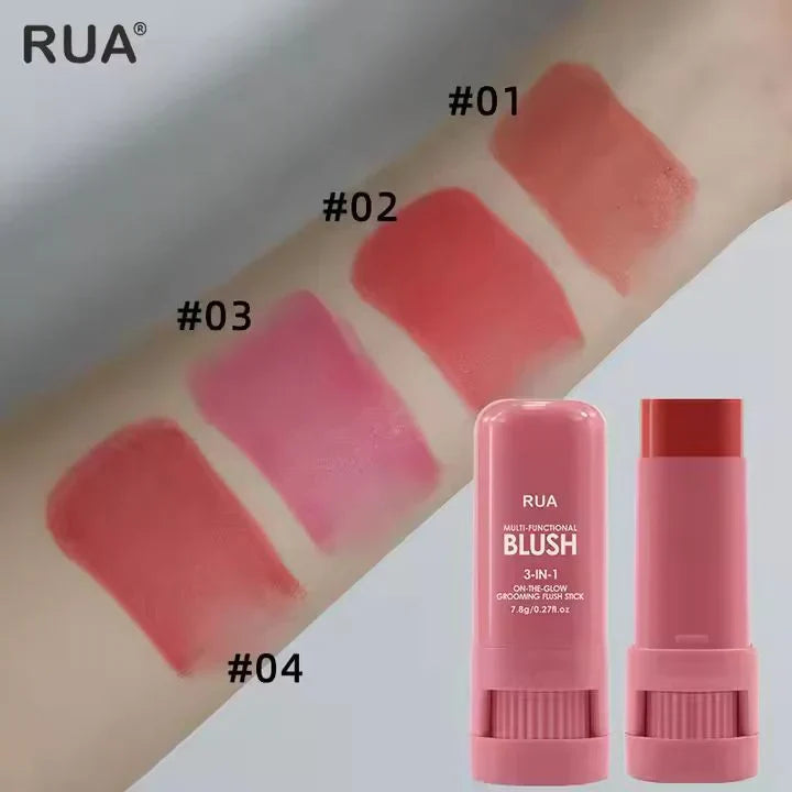 Rua Pigmented Matte Contouring Blush Stick - Buy Online in Pakistan at Cosmia.pk