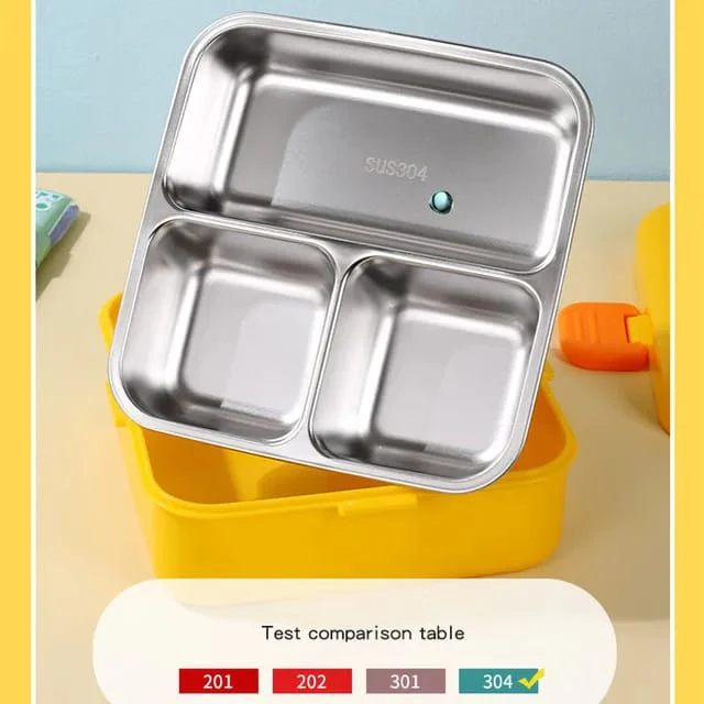 Kids Lunch Box– Double Decker Leakproof Bento Box with Spoon - Buy Online in Pakistan at Cosmia.pk