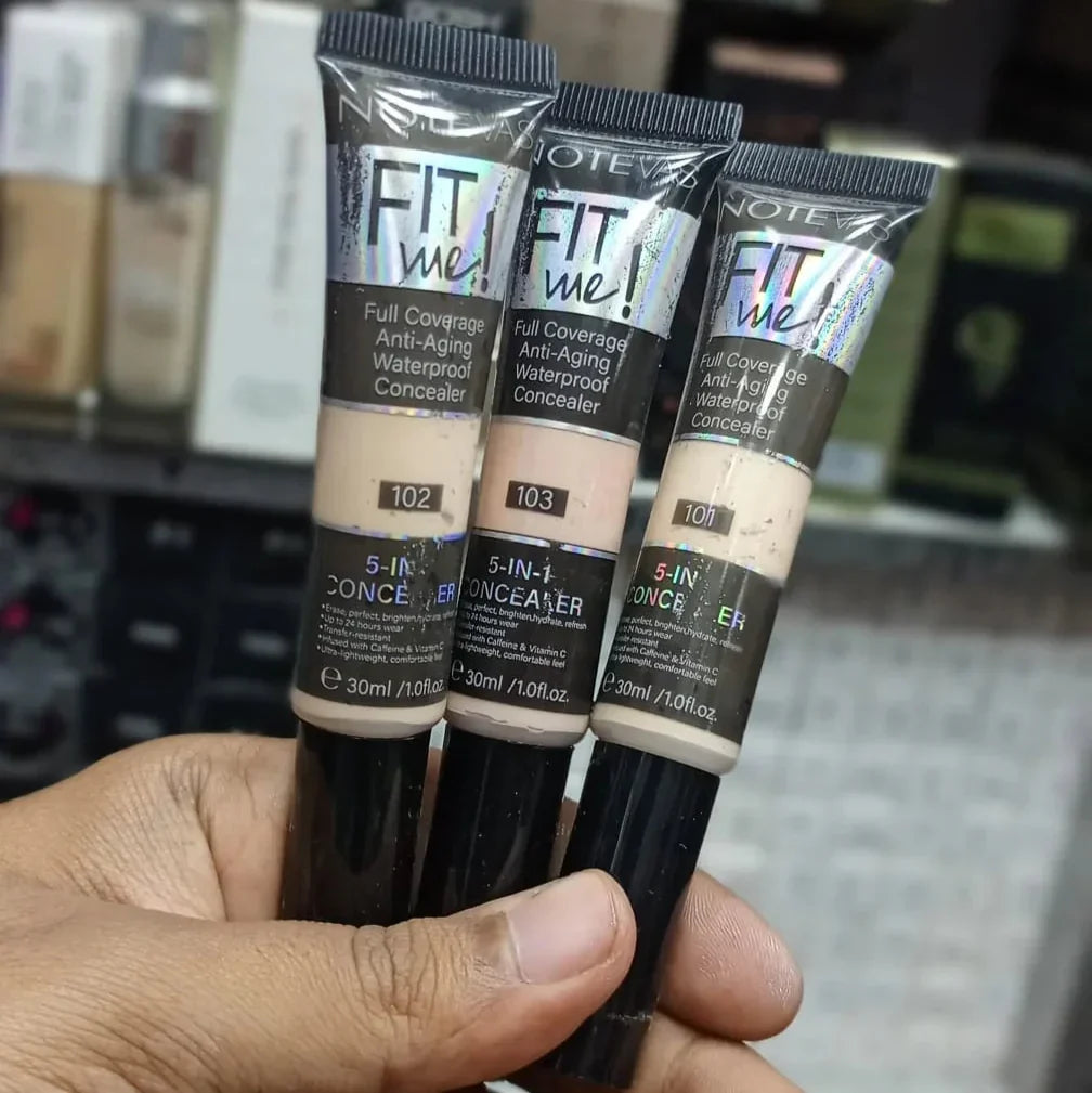 Fitme Full Coverage Water Proof Anti Aging  5 in 1 Concealer - Buy Online in Pakistan at Cosmia.pk