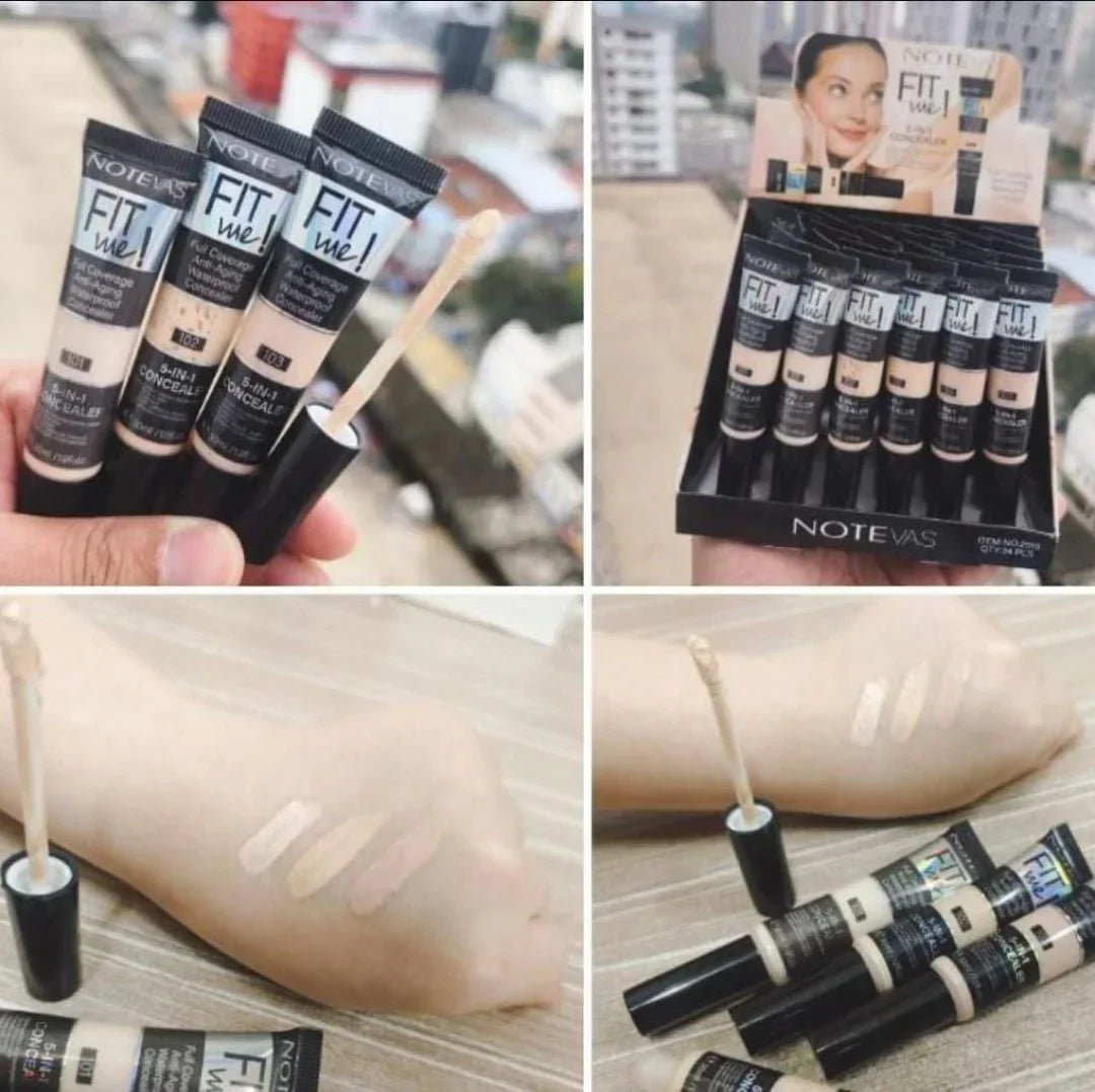 Fitme Full Coverage Water Proof Anti Aging  5 in 1 Concealer - Buy Online in Pakistan at Cosmia.pk