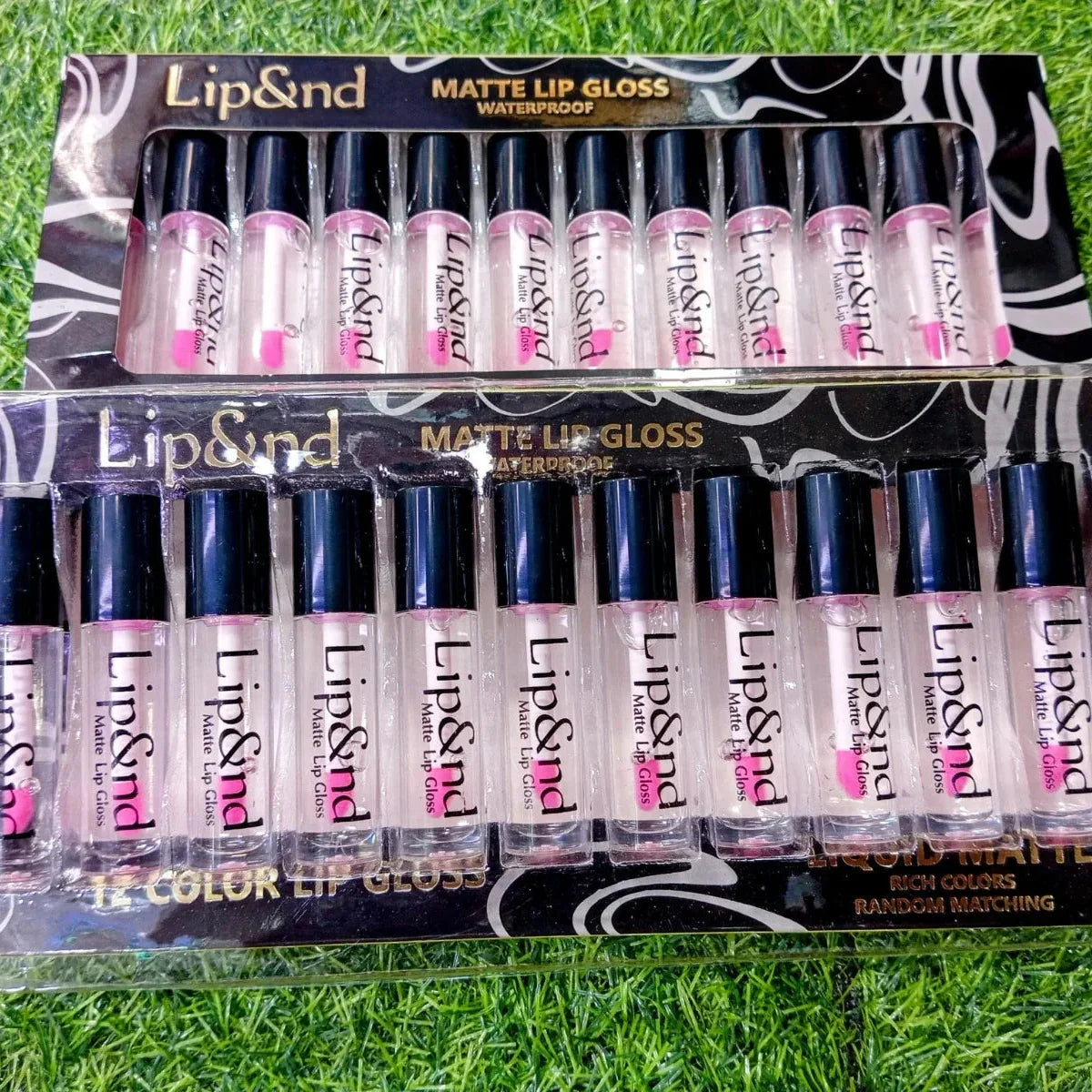 12 Lip&nd Matte Lip Gloss Waterproof (Pink) - Buy Online in Pakistan at Cosmia.pk
