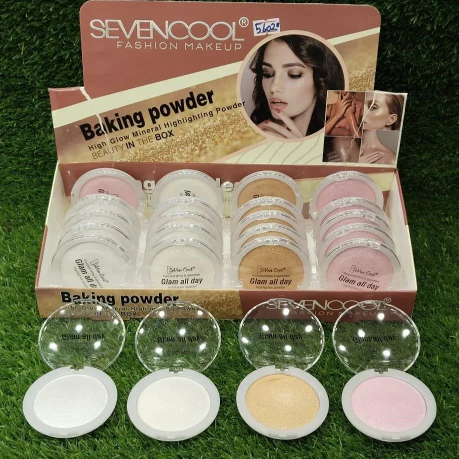 Seven Cool Single Highlighter (4 Pcs) - Buy Online in Pakistan at Cosmia.pk