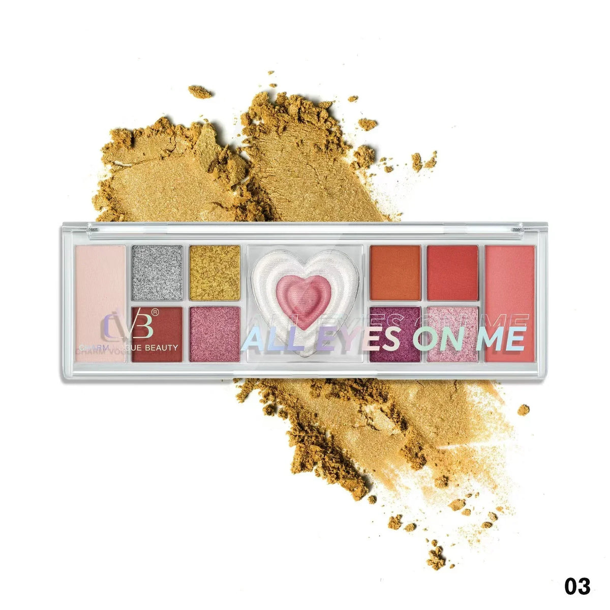 CVB All Eyes On Me Luxuriously Creamy Eyeshadow Palette - Buy Online in Pakistan at Cosmia.pk