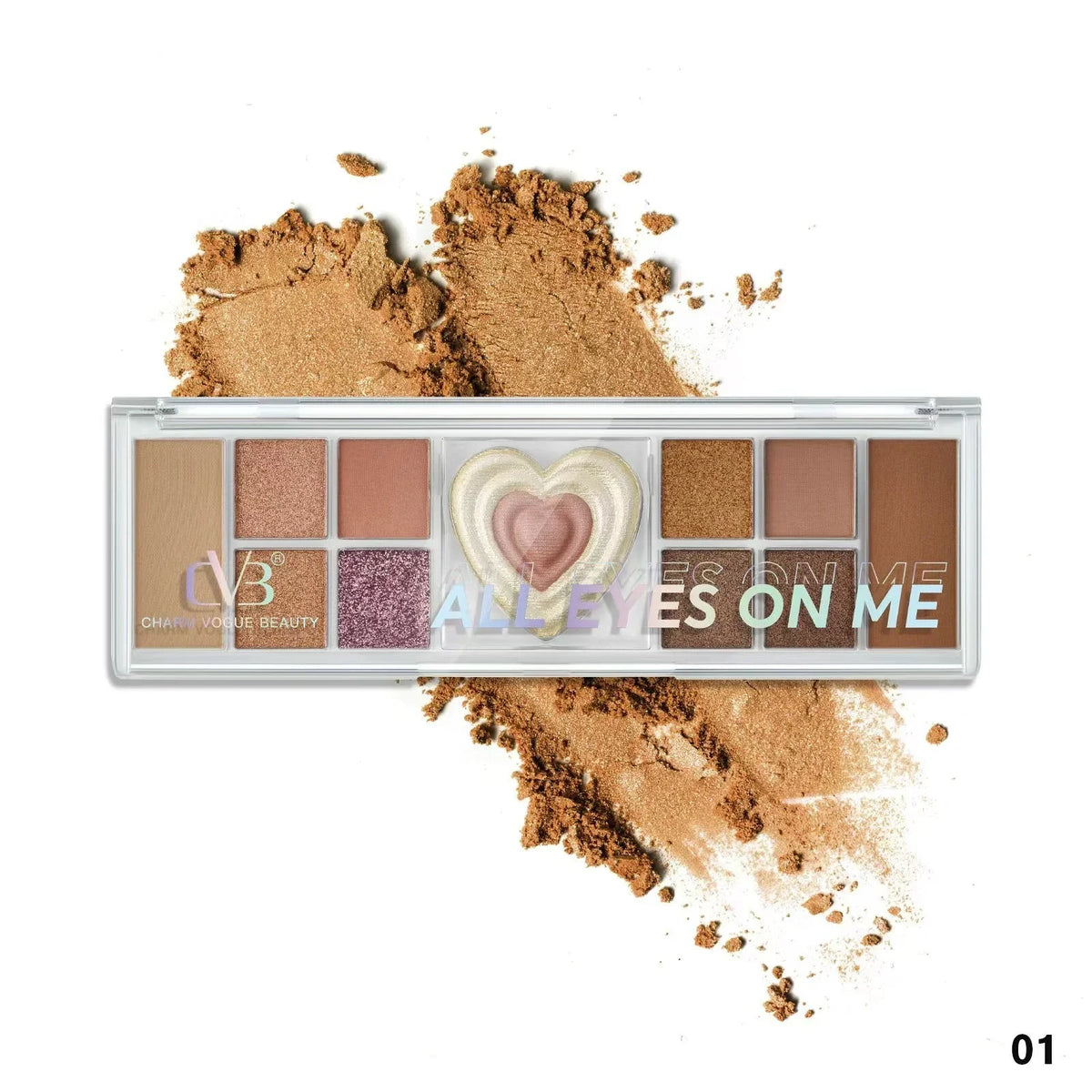 CVB All Eyes On Me Luxuriously Creamy Eyeshadow Palette - Buy Online in Pakistan at Cosmia.pk