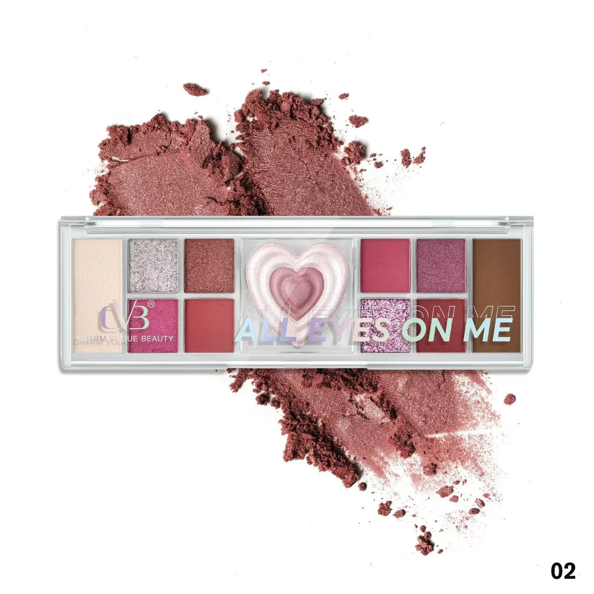 CVB All Eyes On Me Luxuriously Creamy Eyeshadow Palette - Buy Online in Pakistan at Cosmia.pk