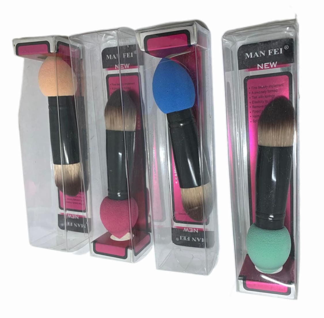 MAN FEI 2in1 Puff & Brush - Buy Online in Pakistan at Cosmia.pk