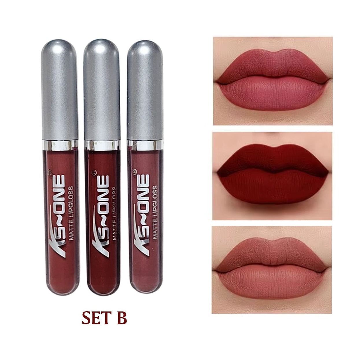 KS One Matte Lipgloss – 3-Piece Set - Buy Online in Pakistan at Cosmia.pk