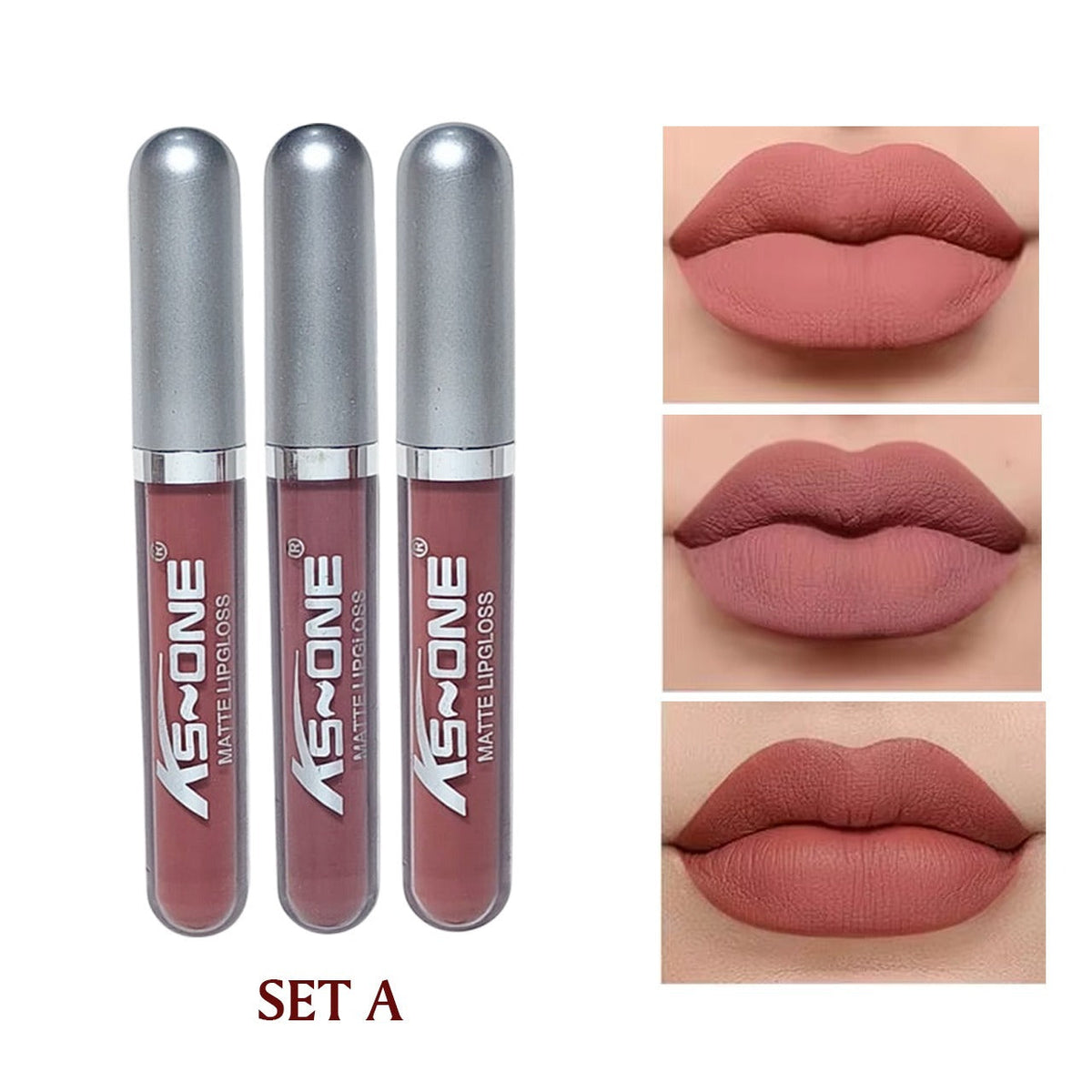 KS One Matte Lipgloss – 3-Piece Set - Buy Online in Pakistan at Cosmia.pk