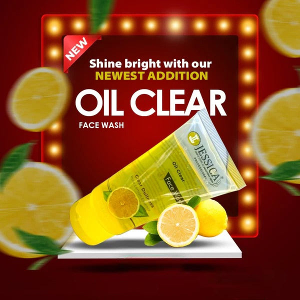 Jessica Oil Clear Face Wash 100ml - Buy Online in Pakistan at Cosmia.pk