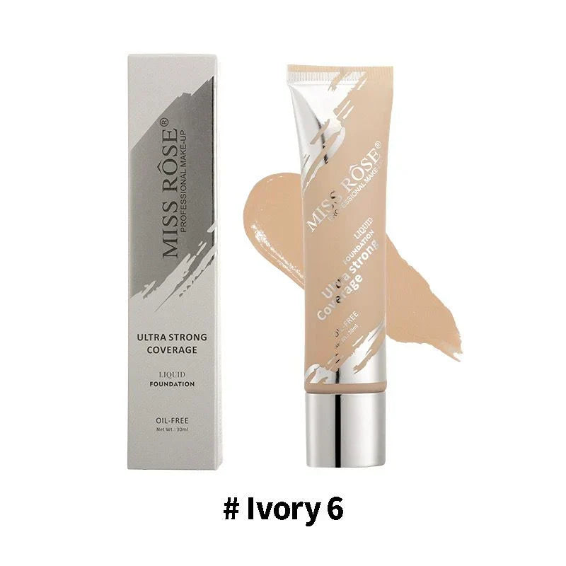 Miss Rose Ultra Strong Coverage Liquid Foundation - Buy Online in Pakistan at Cosmia.pk