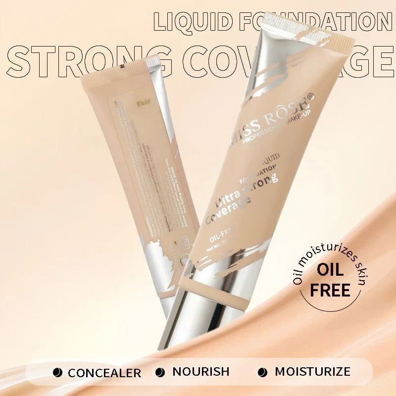 Miss Rose Ultra Strong Coverage Liquid Foundation - Buy Online in Pakistan at Cosmia.pk
