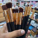 Yuwaku Makeup High Quality Brush - Pack Of 10 - Buy Online in Pakistan at Cosmia.pk