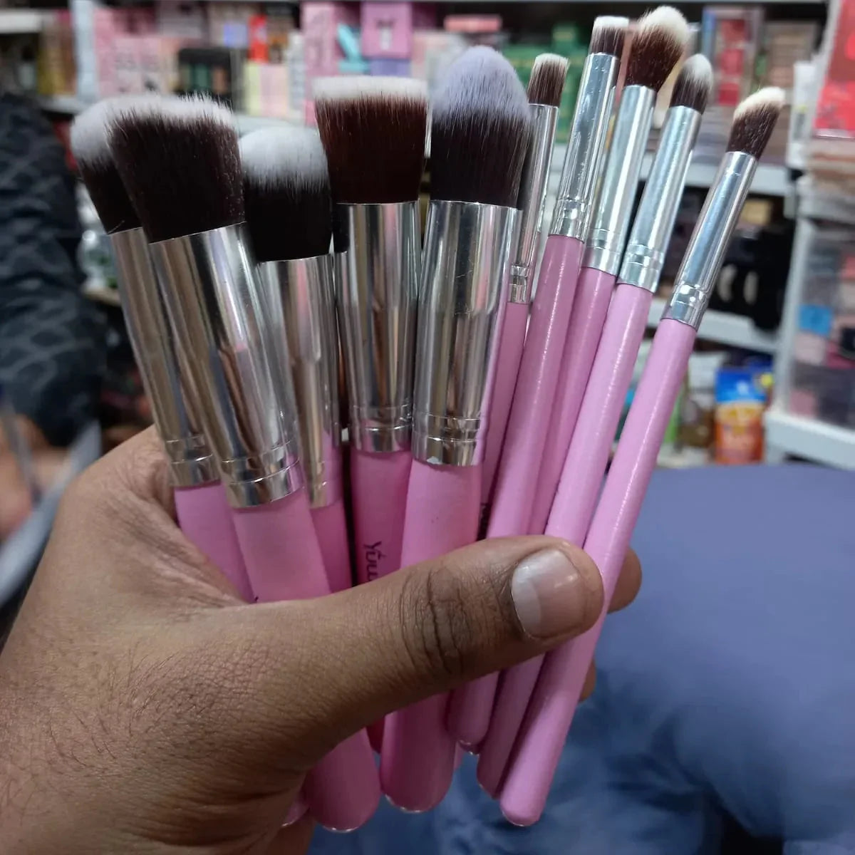 Yuwaku Makeup High Quality Brush - Pack Of 10 - Buy Online in Pakistan at Cosmia.pk