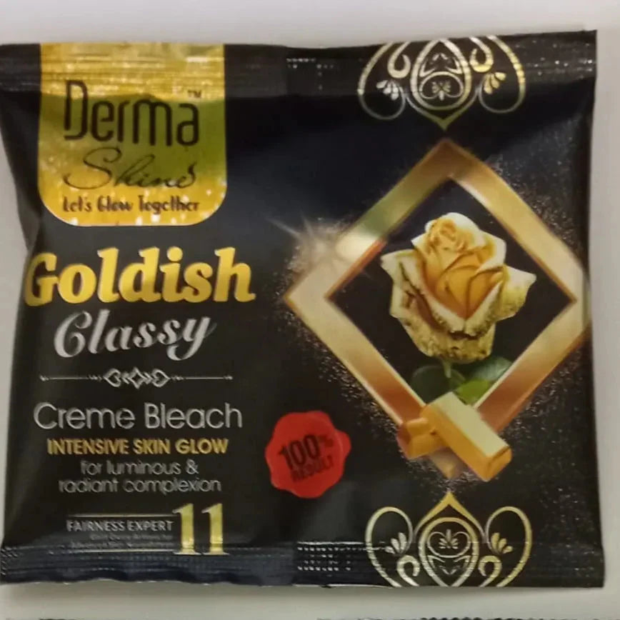 Derma Shine Gold Bleach Cream - Buy Online in Pakistan at Cosmia.pk