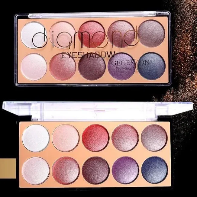 Gege Moon 10 Colors Diamond Eyeshadow Palette - Buy Online in Pakistan at Cosmia.pk