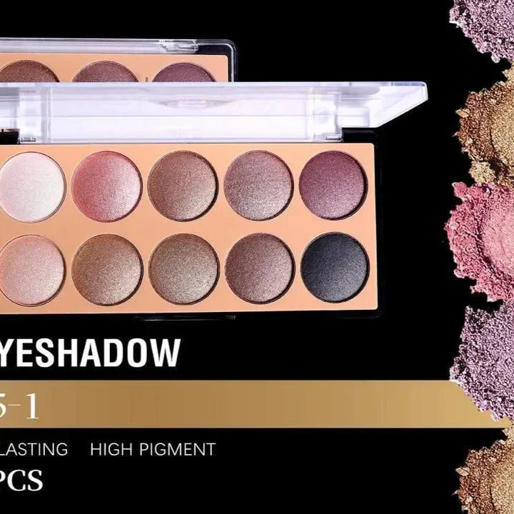 Gege Moon 10 Colors Diamond Eyeshadow Palette - Buy Online in Pakistan at Cosmia.pk
