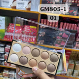 Gege Moon 10 Colors Diamond Eyeshadow Palette - Buy Online in Pakistan at Cosmia.pk