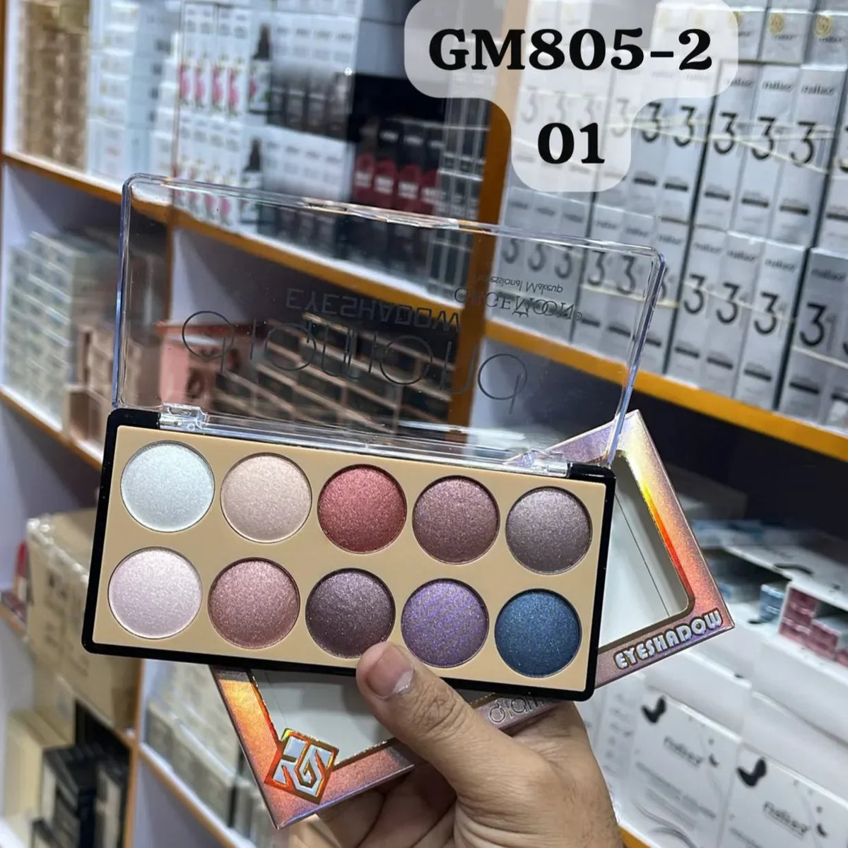 Gege Moon 10 Colors Diamond Eyeshadow Palette - Buy Online in Pakistan at Cosmia.pk
