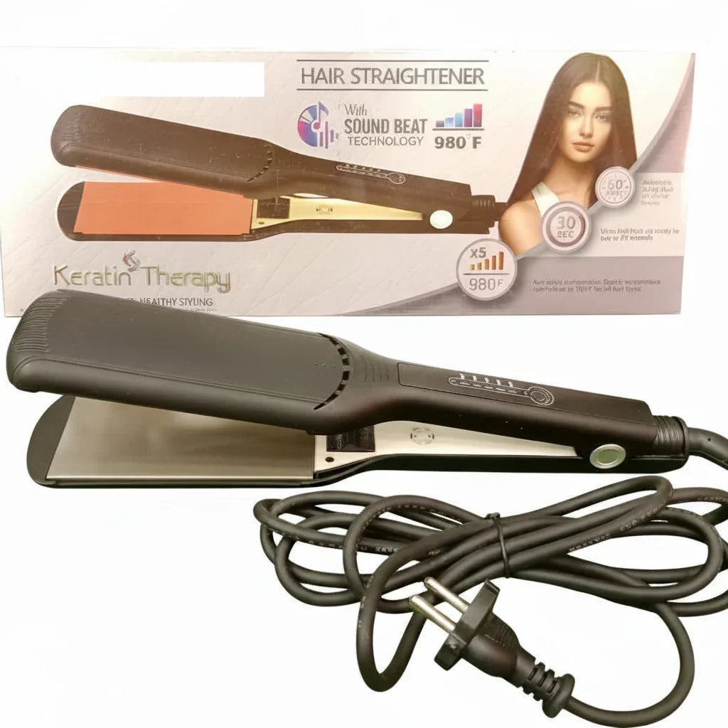 Professional Hair Straightener With Sound Beat Technology - 980f - Buy Online in Pakistan at Cosmia.pk