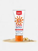 Golden Pearl Sun Block Lightening & Brightening (SPF 60) - Buy Online in Pakistan at Cosmia.pk