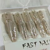 Cat Eye Fake Nails Handmade - Buy Online in Pakistan at Cosmia.pk