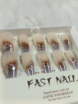 Cat Eye Fake Nails Handmade - Buy Online in Pakistan at Cosmia.pk