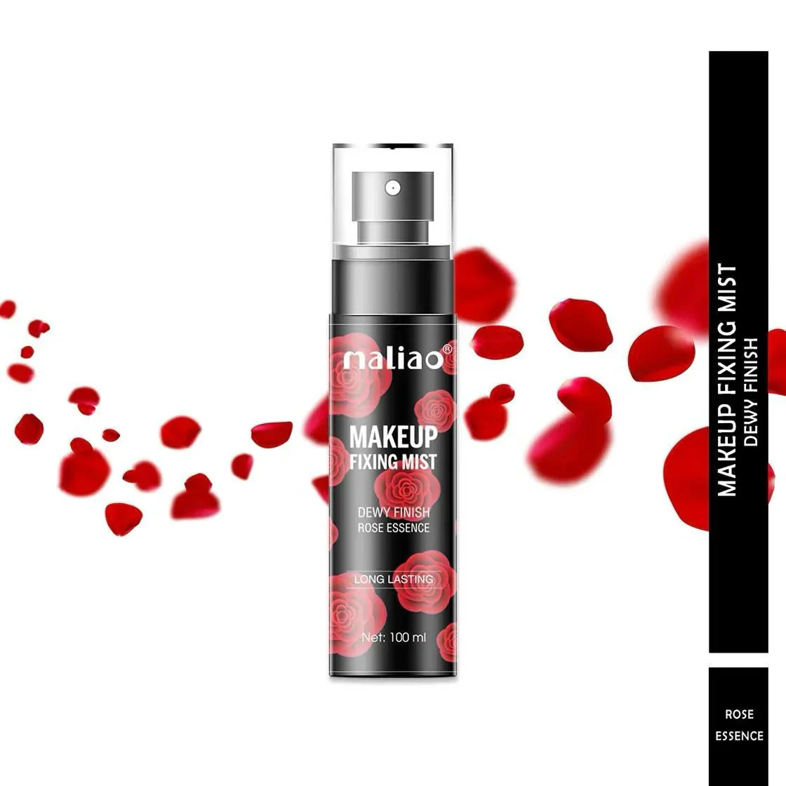 Maliao Dewy Finish Makeup Fixing Mist with Rose Essence Makeup Fixer - 100ml - Buy Online in Pakistan at Cosmia.pk