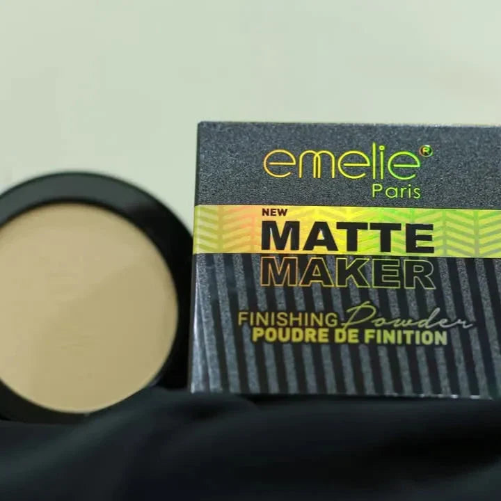 Emelie Paris Matte Maker Compact Powder - Buy Online in Pakistan at Cosmia.pk