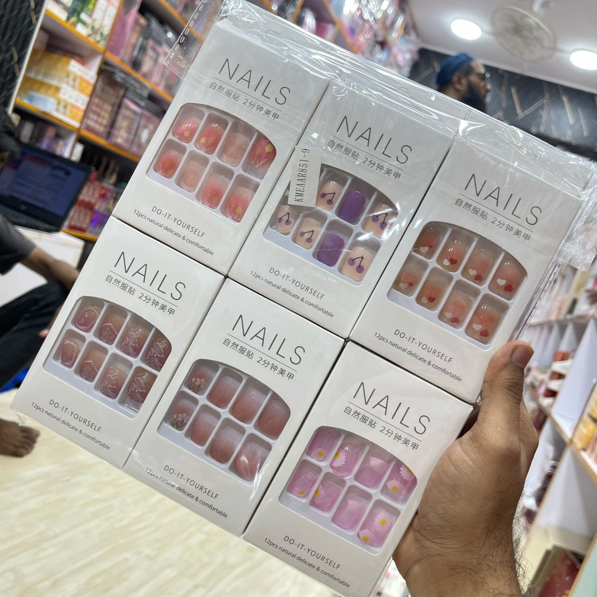 New Art Design Nails with Nail Stickers - Buy Online in Pakistan at Cosmia.pk
