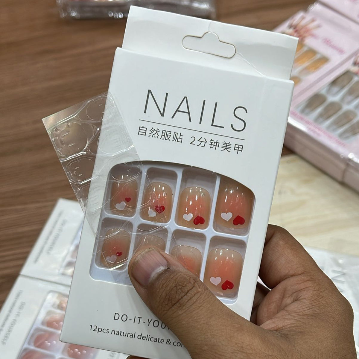 New Art Design Nails with Nail Stickers - Buy Online in Pakistan at Cosmia.pk