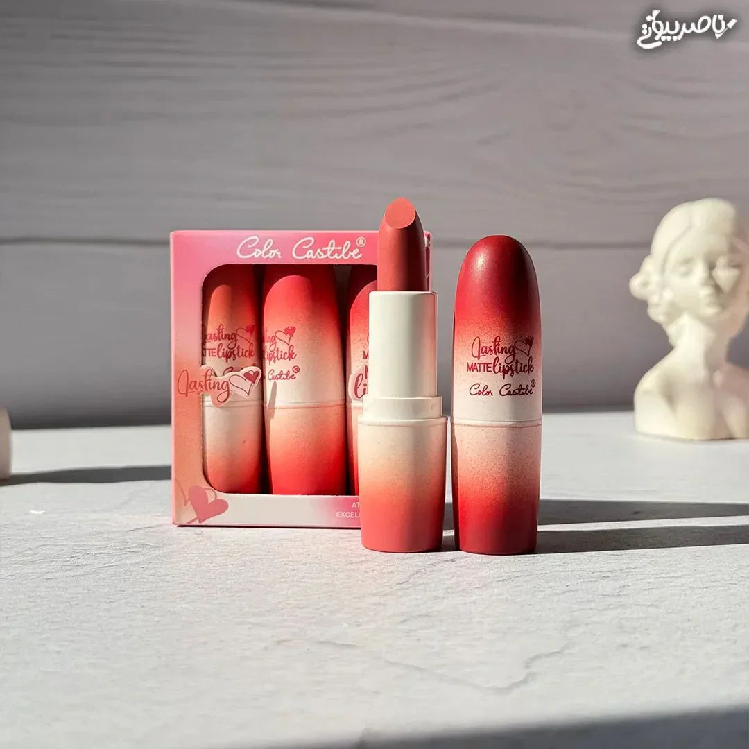 Color Castle Velvet Matte Lipstick Trio Sets - Buy Online in Pakistan at Cosmia.pk