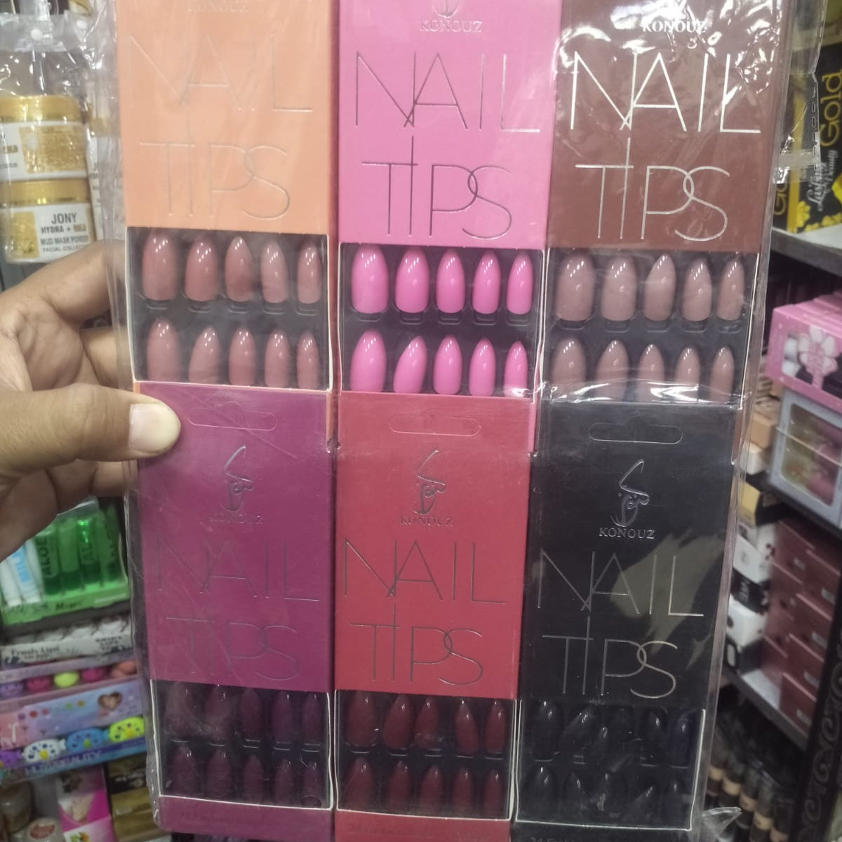 KONOUZ 24pcs Fashion Nails - Buy Online in Pakistan at Cosmia.pk