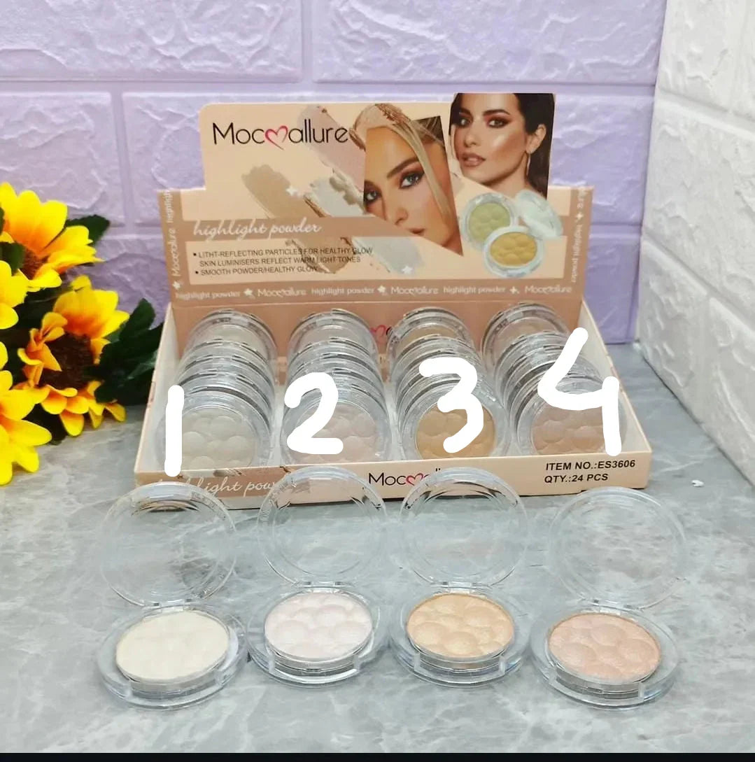 Mocallure Round Highlighter – Radiance in a Compact - Buy Online in Pakistan at Cosmia.pk